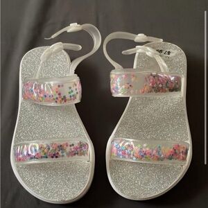 Toddler Girl Sandals 7/8 (new)